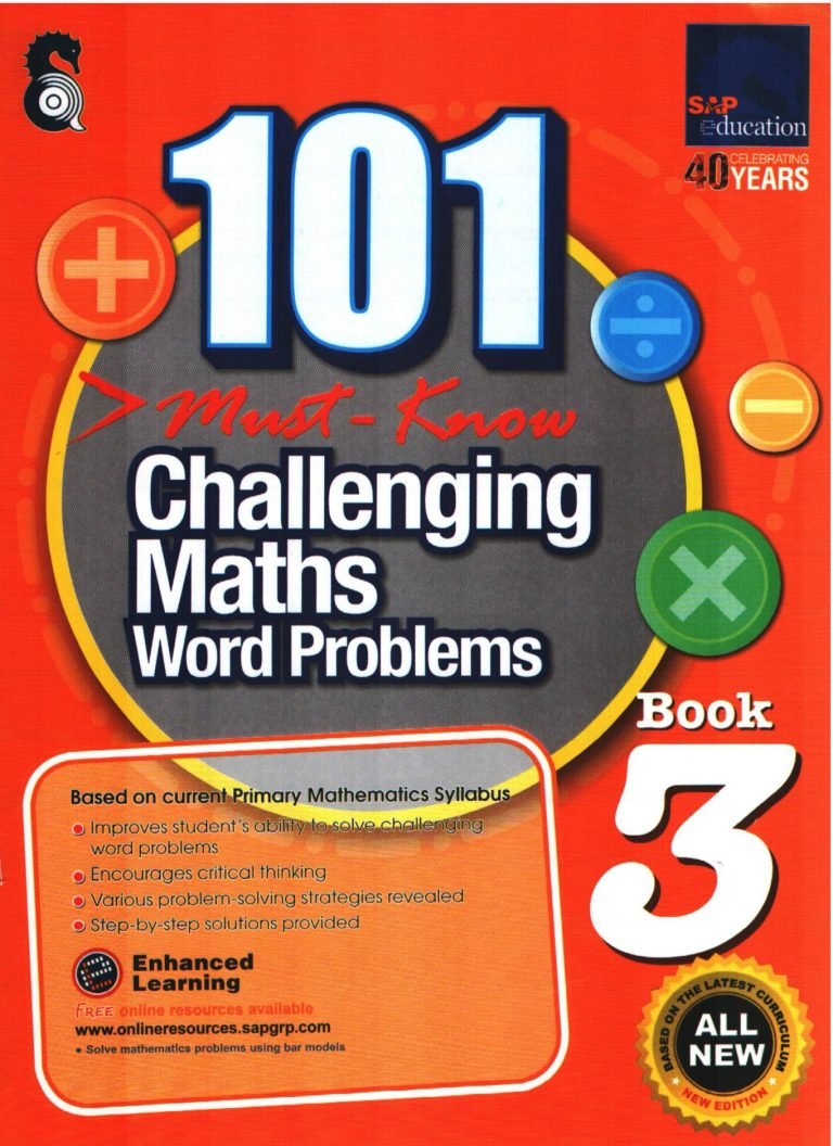 101 Challenging Math’s Word Problems Book 3